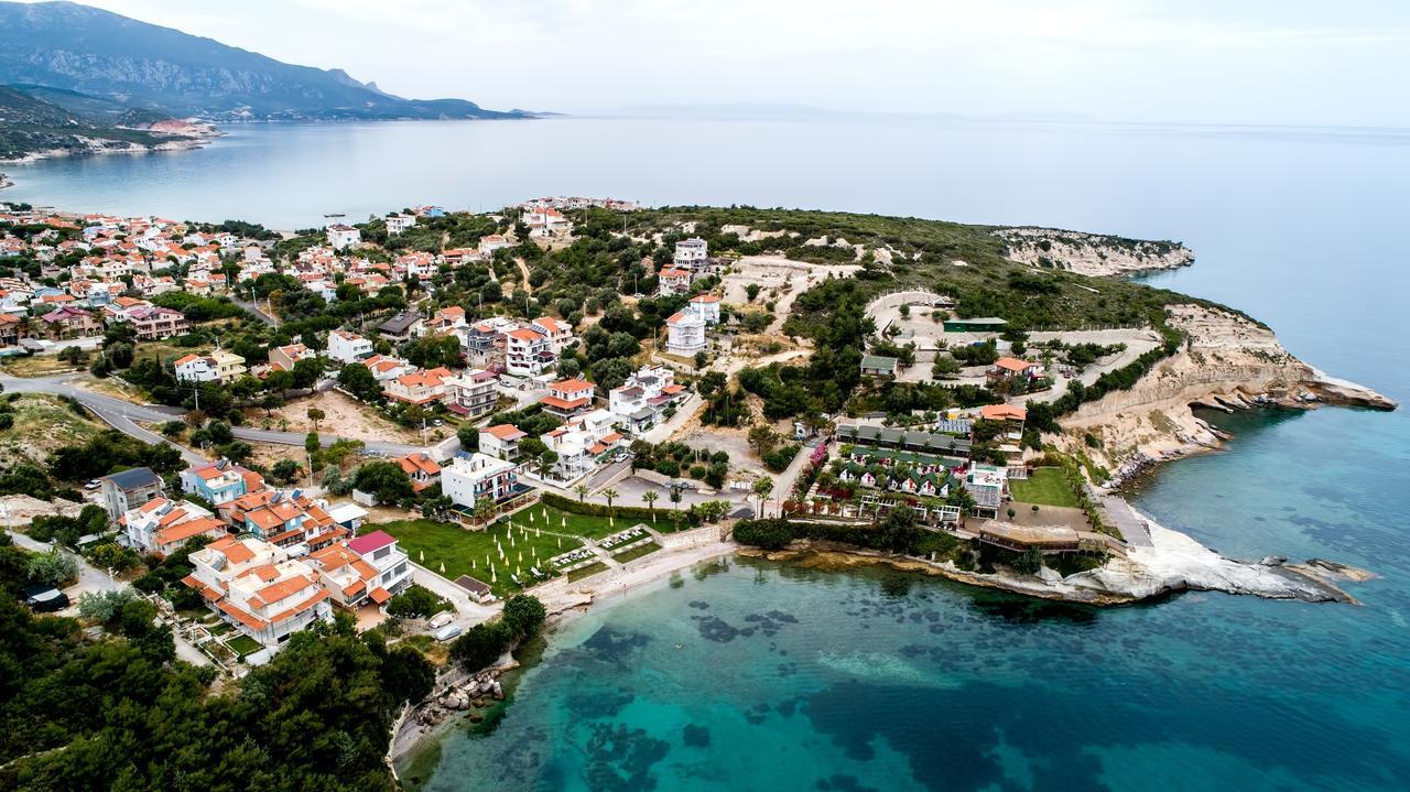 Barbun Pansiyon Mordogan Bagian luar foto